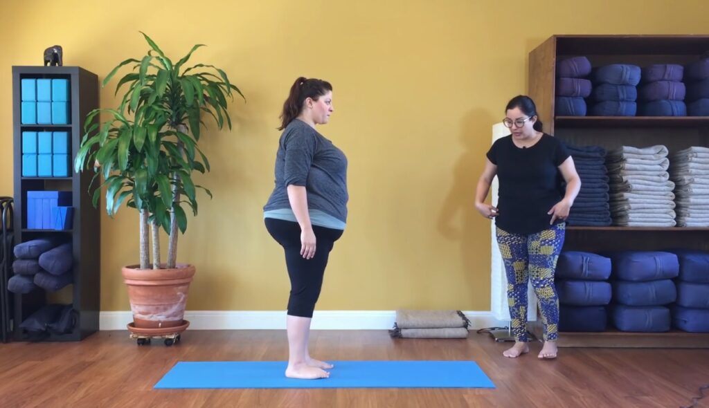 yoga for plus size people