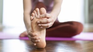 Nix Stabbing Heel Pain With 6 Yoga Stretches for Plantar