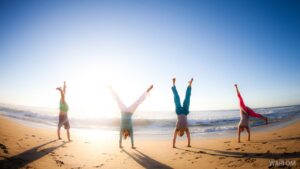 10 Advanced Poses Perfect for the Beach