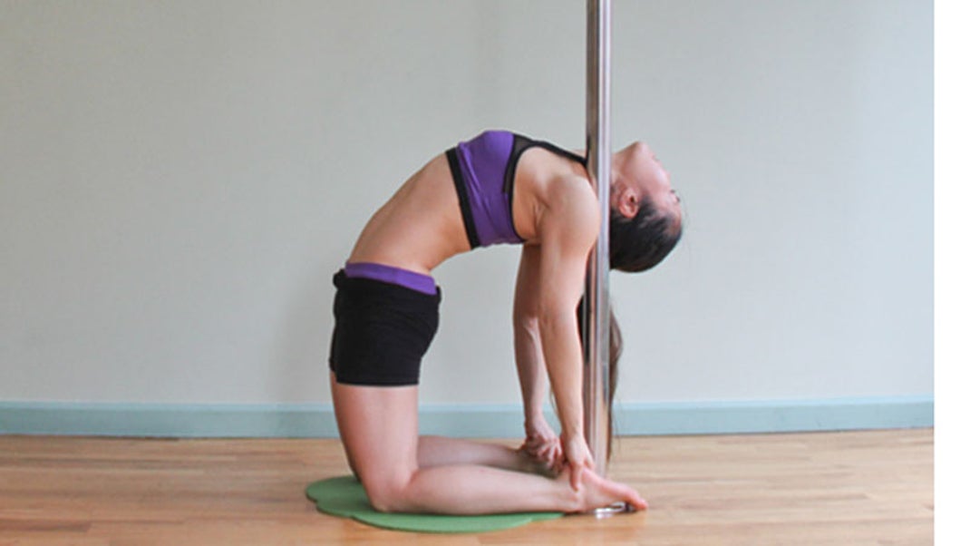 Yoga-Pole Hybrid Sequence