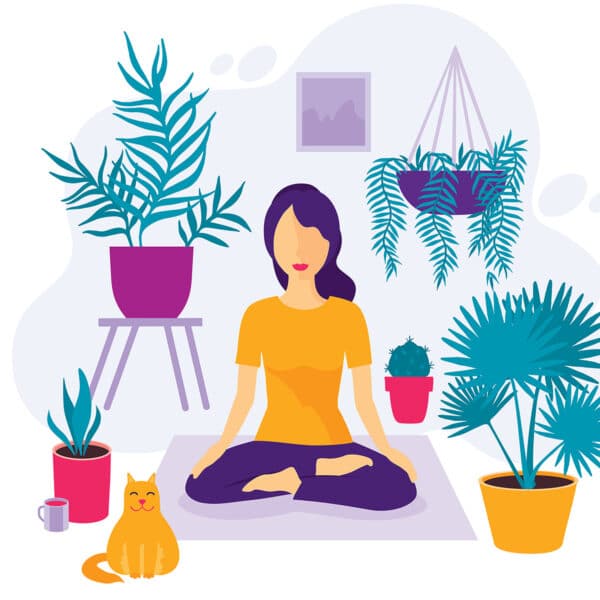 Guided Meditation for Anxiety Relief in Yoga Practice