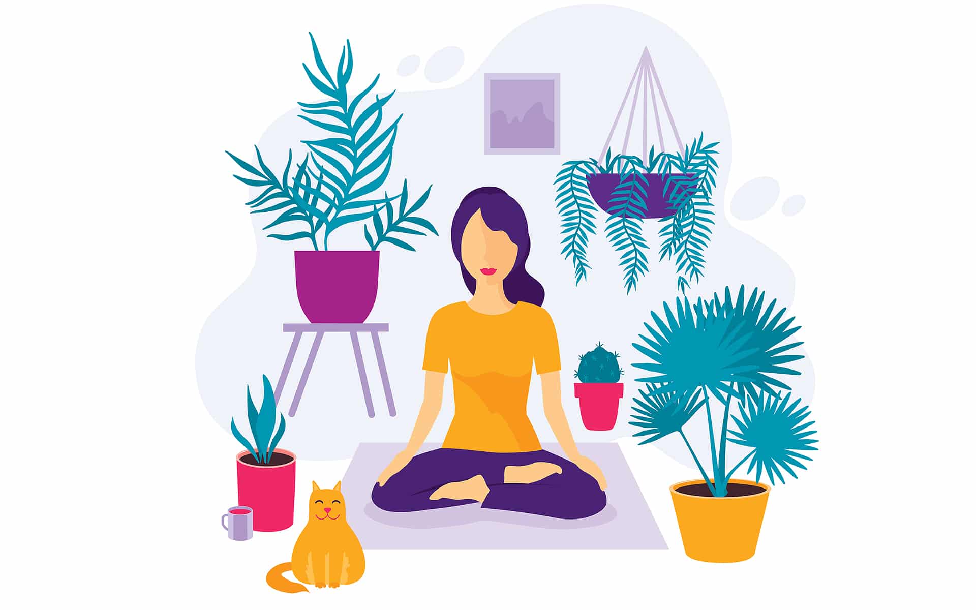 Guided Meditation for Anxiety Relief in Yoga Practice