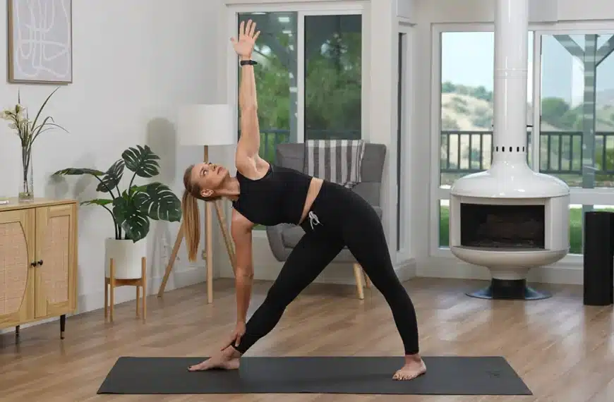 Warrior II Pose in Yoga