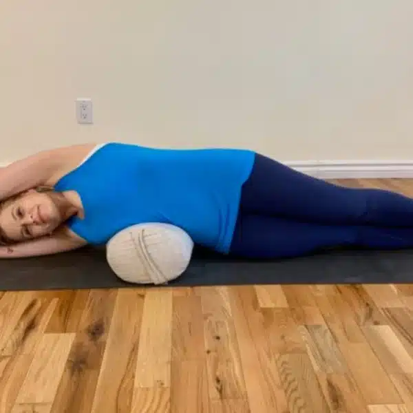 Finding Balance and Expansion: The Restorative Benefits of Supported Side Stretch Pose