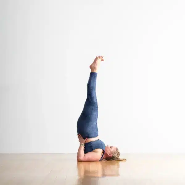 Supported Shoulder Stand (Salamba Sarvangasana)